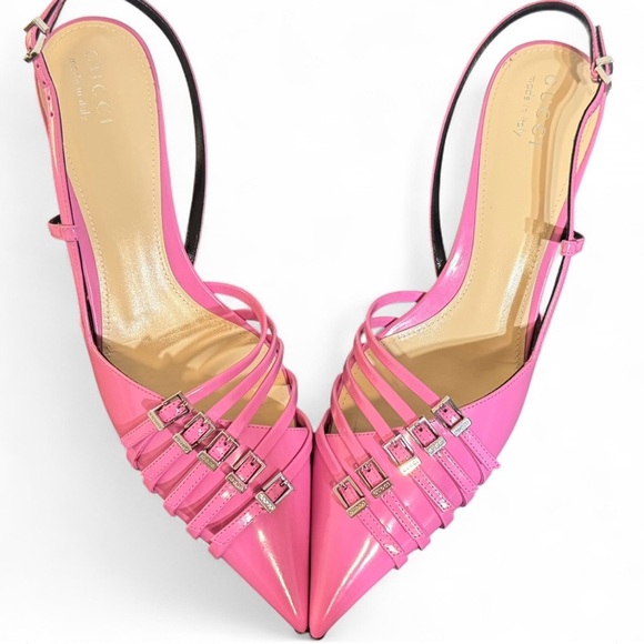 GUCCI
Pink Slingback Pump
Women’s: EU40/US10 - Picture 12 of 12